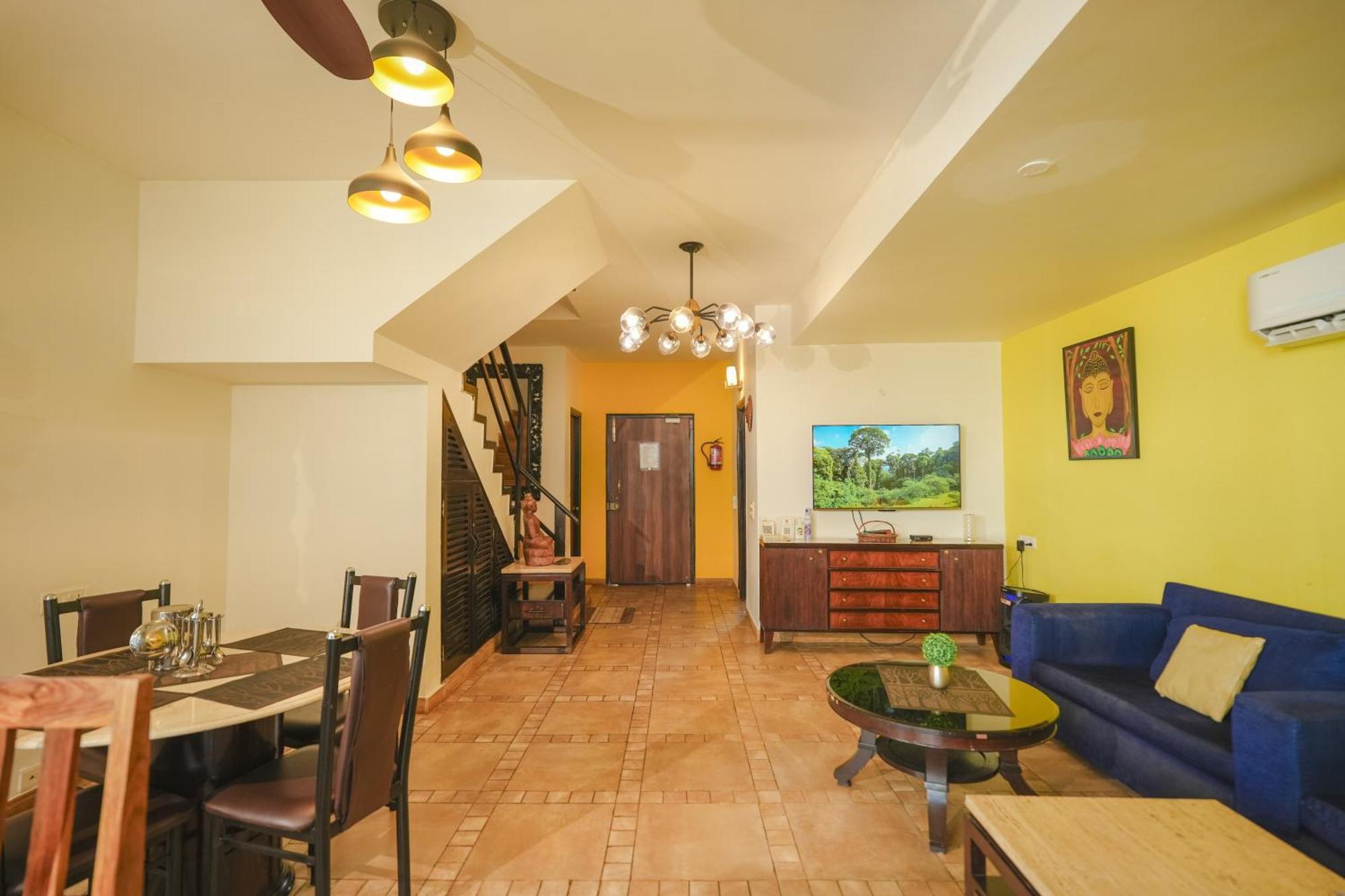 Villa M - Jia 3- 3Bhk In Candolim, Pool Facing, Near Beach, Breakfast Included Luaran gambar