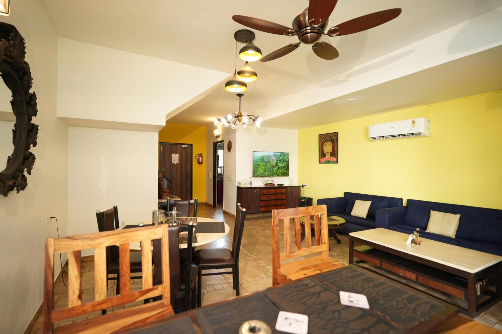 Villa M - Jia 3- 3Bhk In Candolim, Pool Facing, Near Beach, Breakfast Included Luaran gambar
