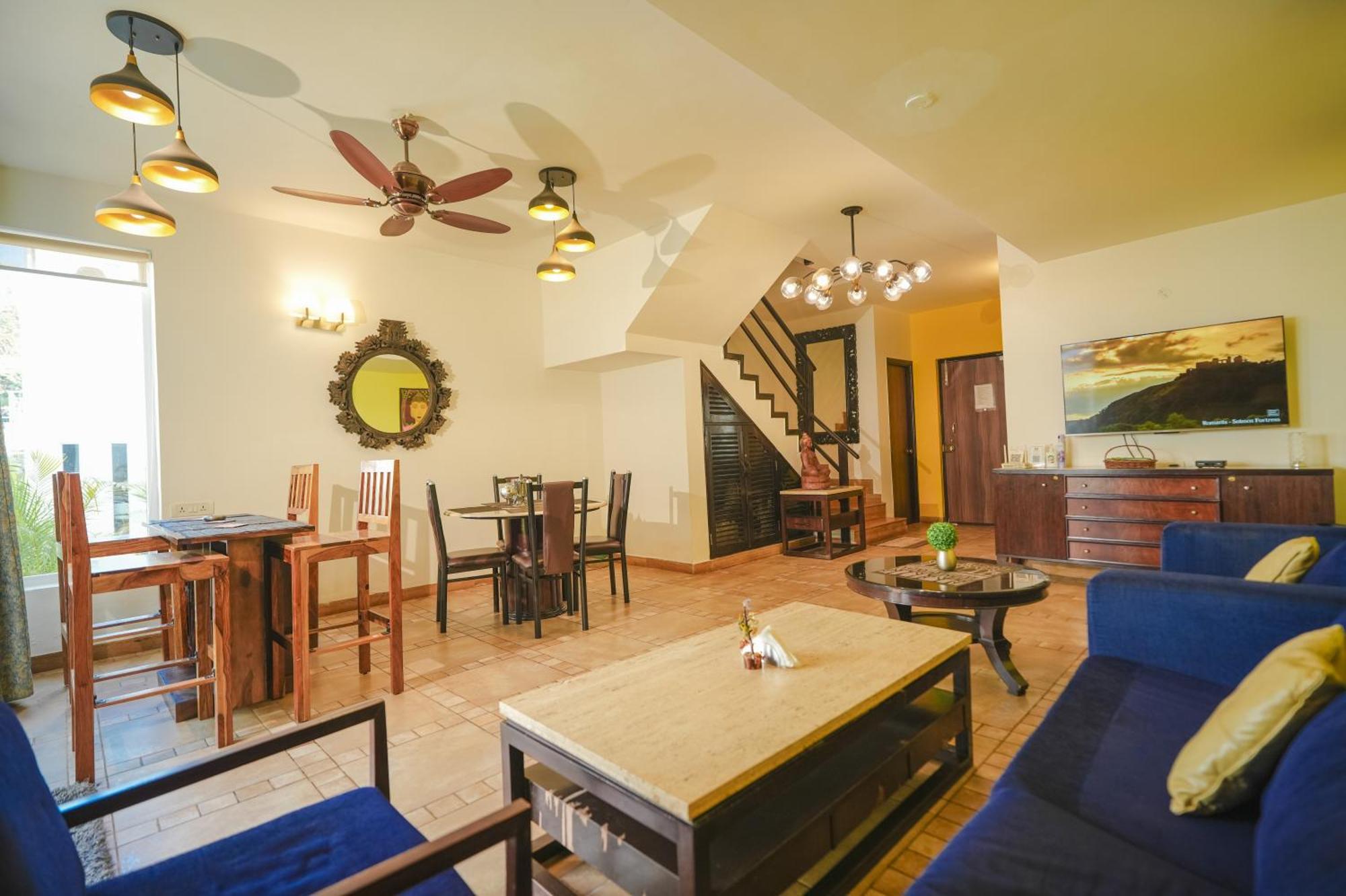 Villa M - Jia 3- 3Bhk In Candolim, Pool Facing, Near Beach, Breakfast Included Luaran gambar