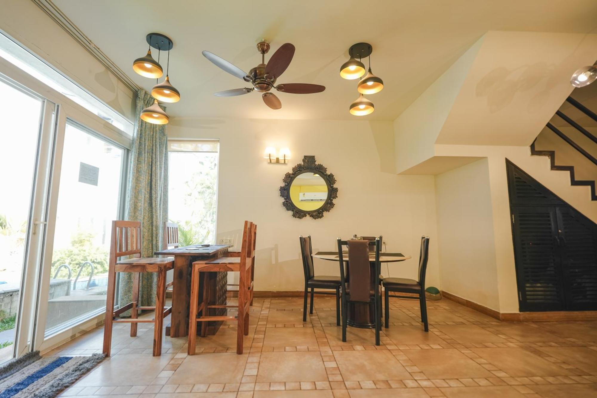 Villa M - Jia 3- 3Bhk In Candolim, Pool Facing, Near Beach, Breakfast Included Luaran gambar
