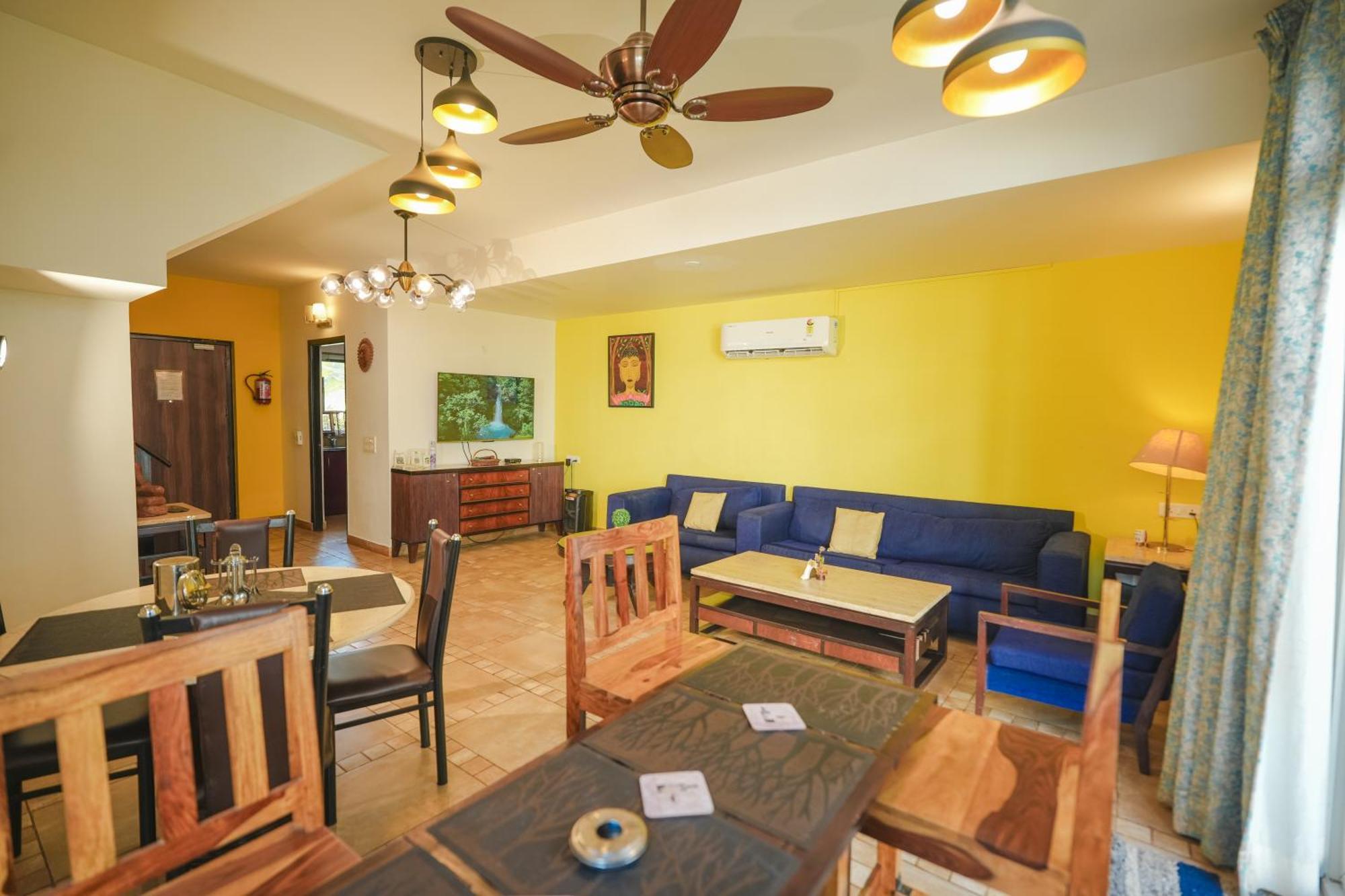 Villa M - Jia 3- 3Bhk In Candolim, Pool Facing, Near Beach, Breakfast Included Luaran gambar