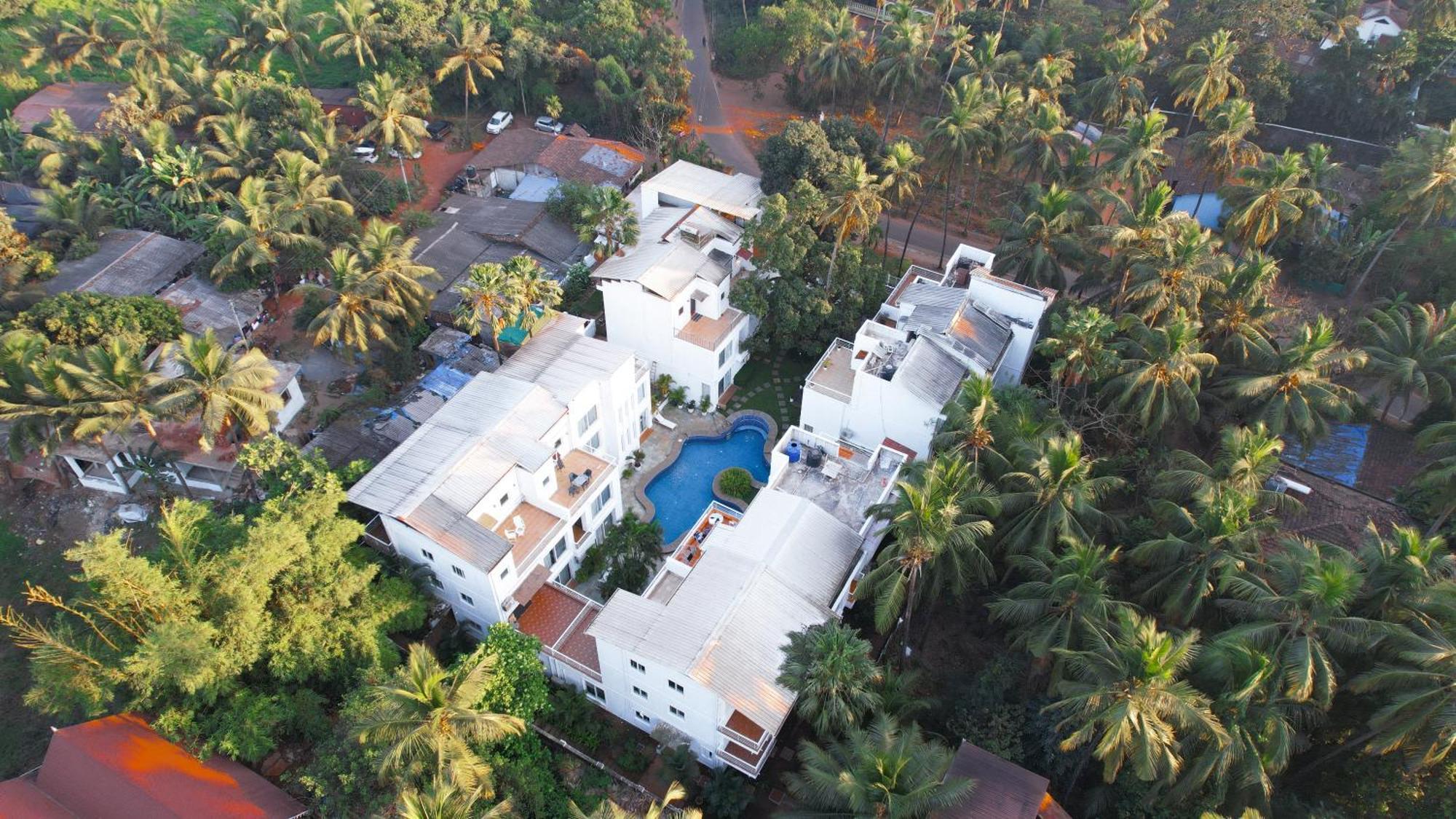 Villa M - Jia 3- 3Bhk In Candolim, Pool Facing, Near Beach, Breakfast Included Luaran gambar