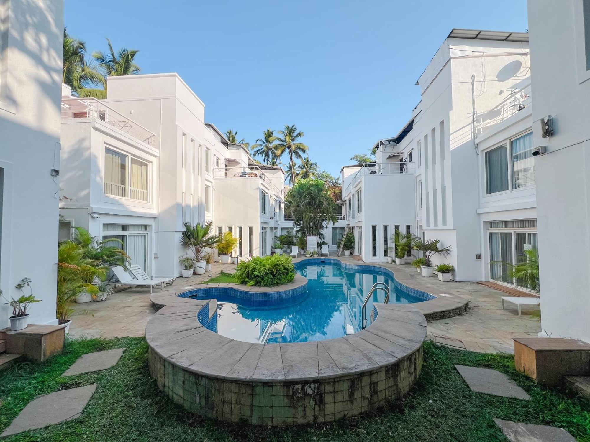 Villa M - Jia 3- 3Bhk In Candolim, Pool Facing, Near Beach, Breakfast Included Luaran gambar