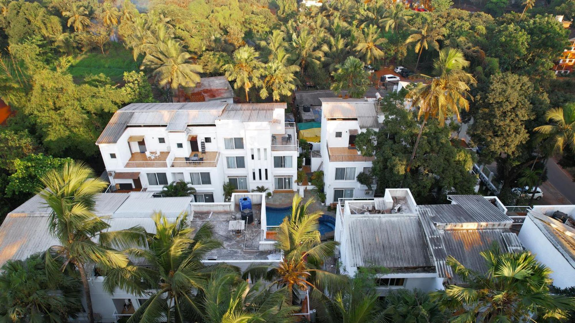 Villa M - Jia 3- 3Bhk In Candolim, Pool Facing, Near Beach, Breakfast Included Luaran gambar