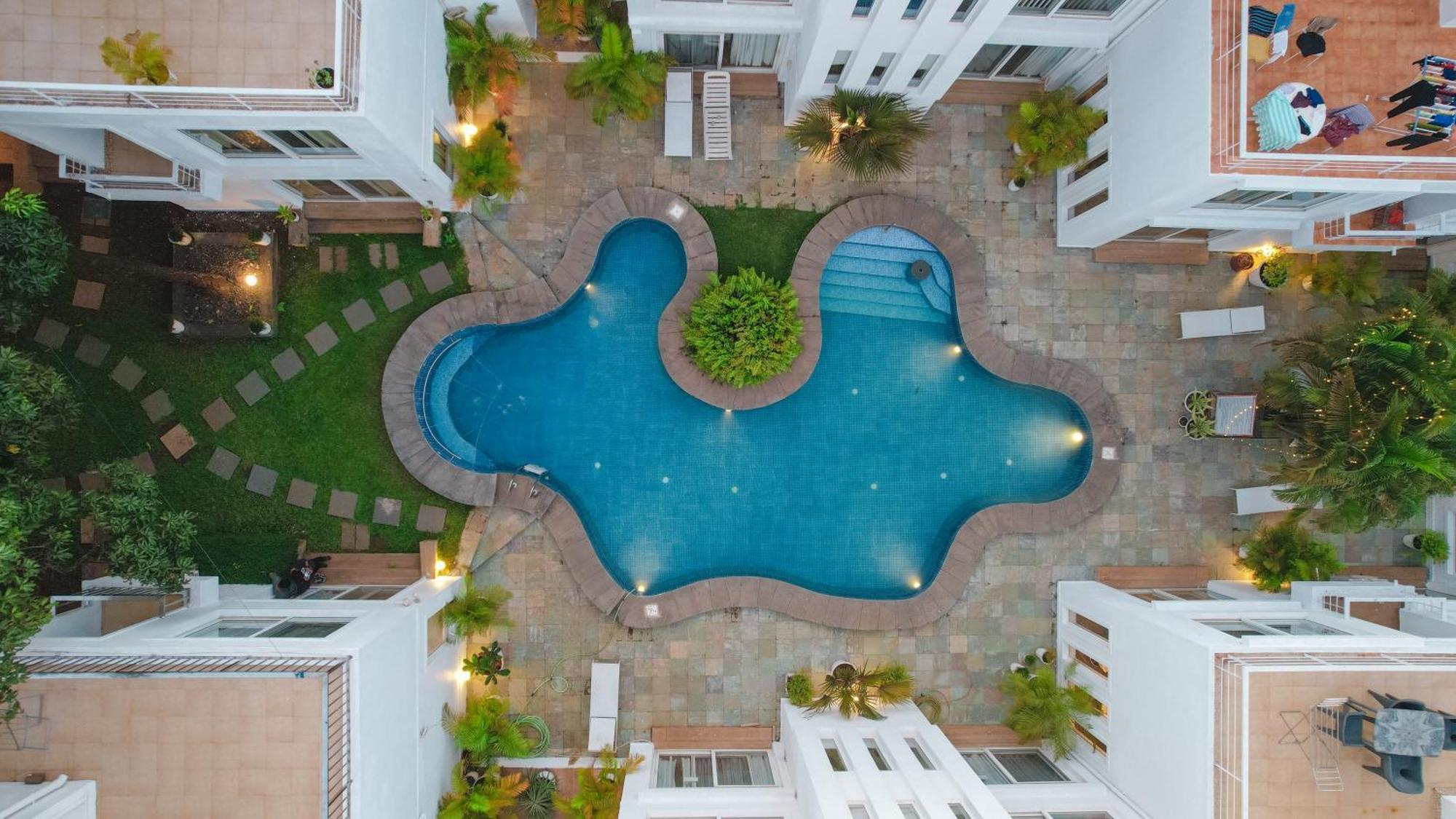 Villa M - Jia 3- 3Bhk In Candolim, Pool Facing, Near Beach, Breakfast Included Luaran gambar